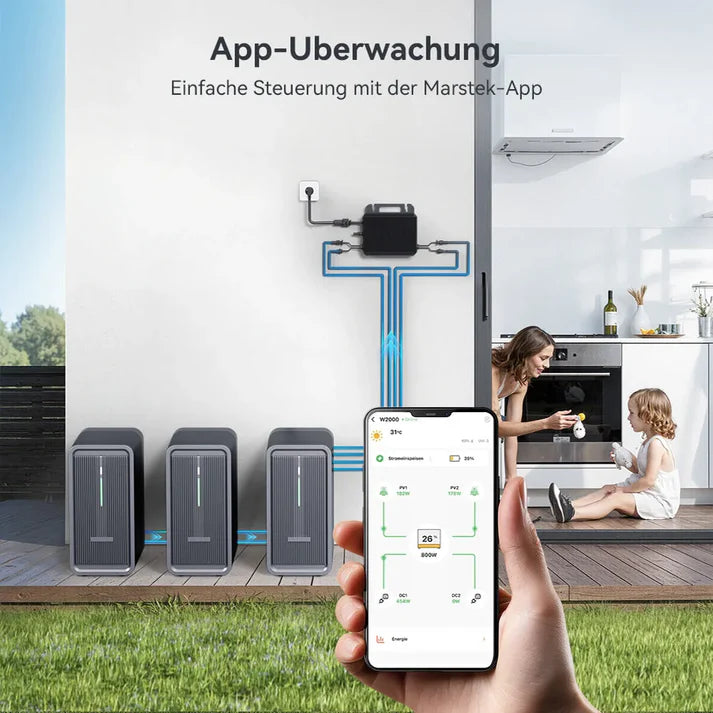 MARSTEK B2500D: Updated Balkonkraftwerk mit Speicher