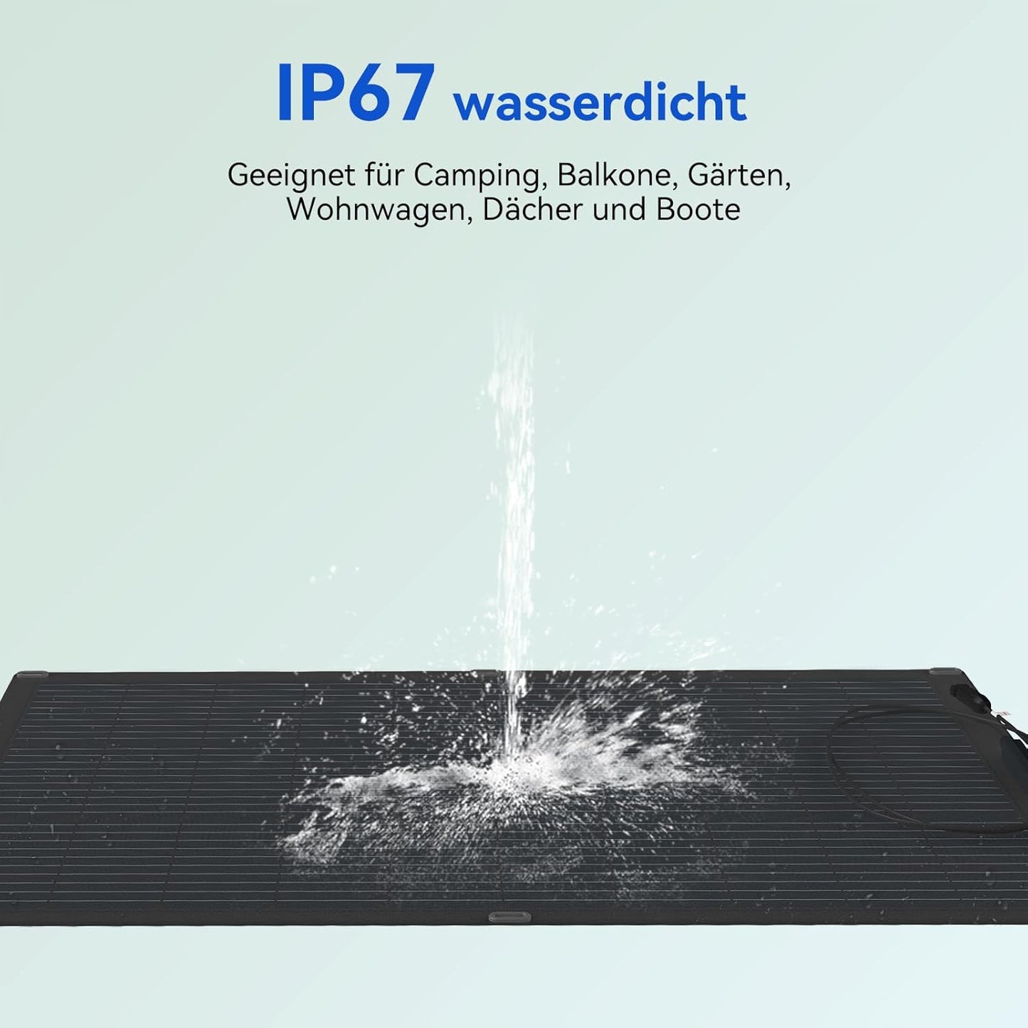 MARSTEK APOLLO- Solarpanel Flexibel 4 Stücke