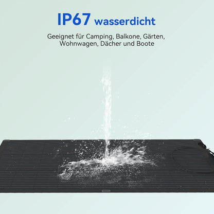 MARSTEK APOLLO- Solarpanel Flexibel 4 Stücke